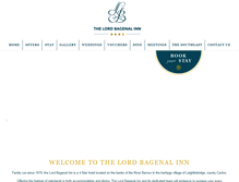 Tablet Screenshot of lordbagenal.com